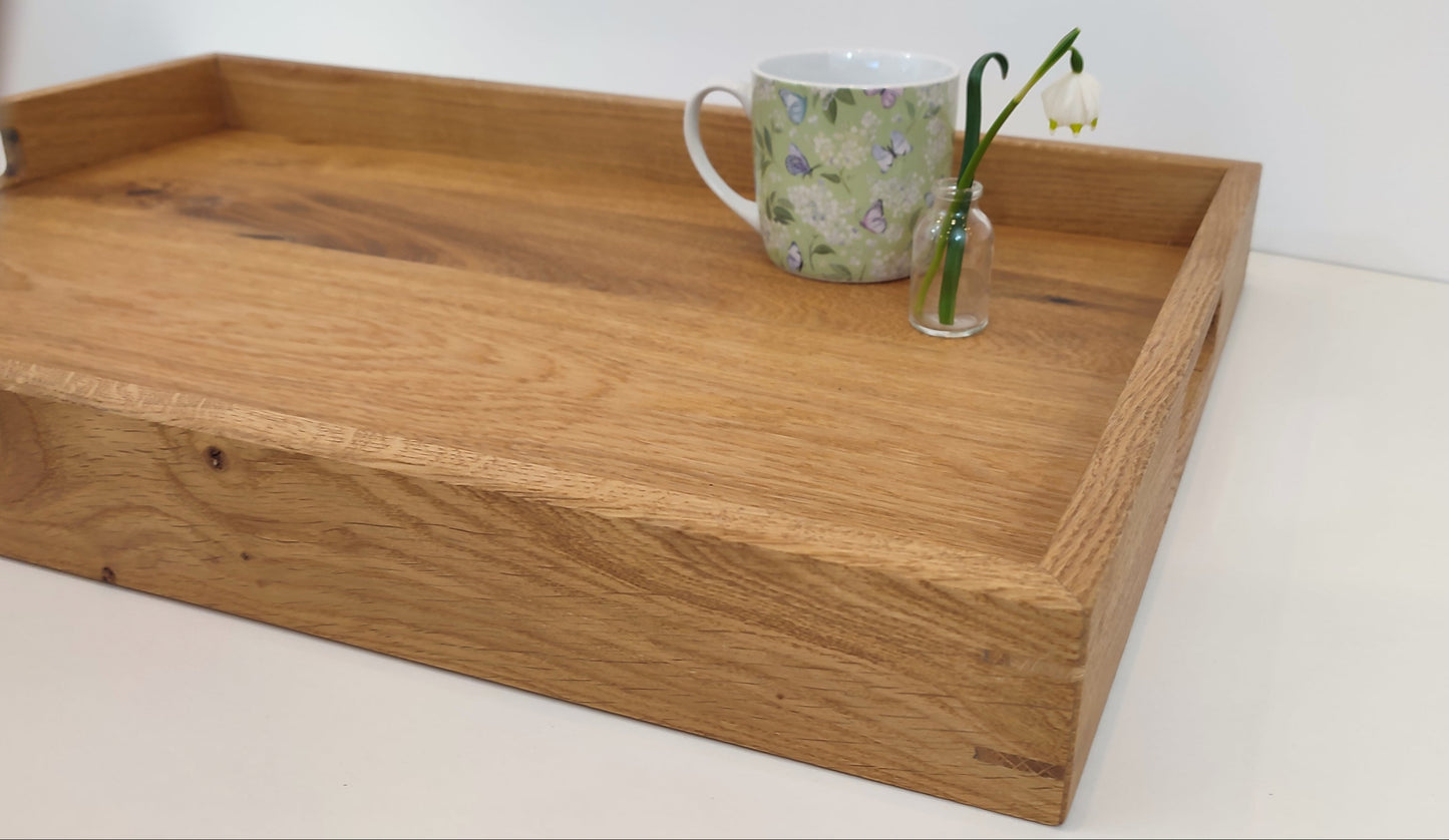 Großes Holztablett