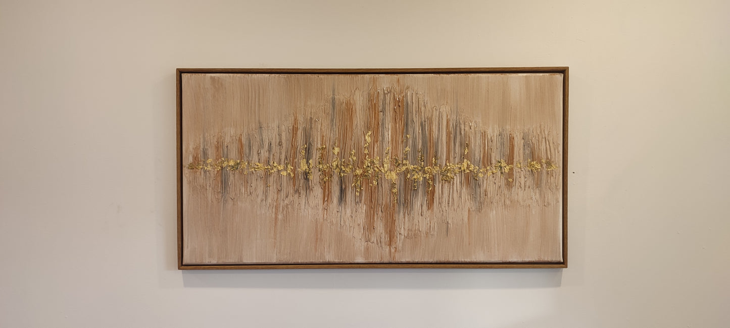 Strukturbild auf Leinwand