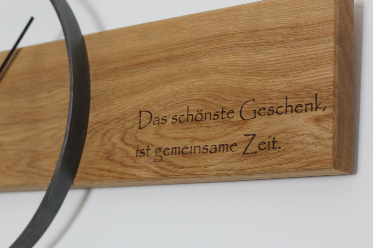 personalisierbare Wanduhr