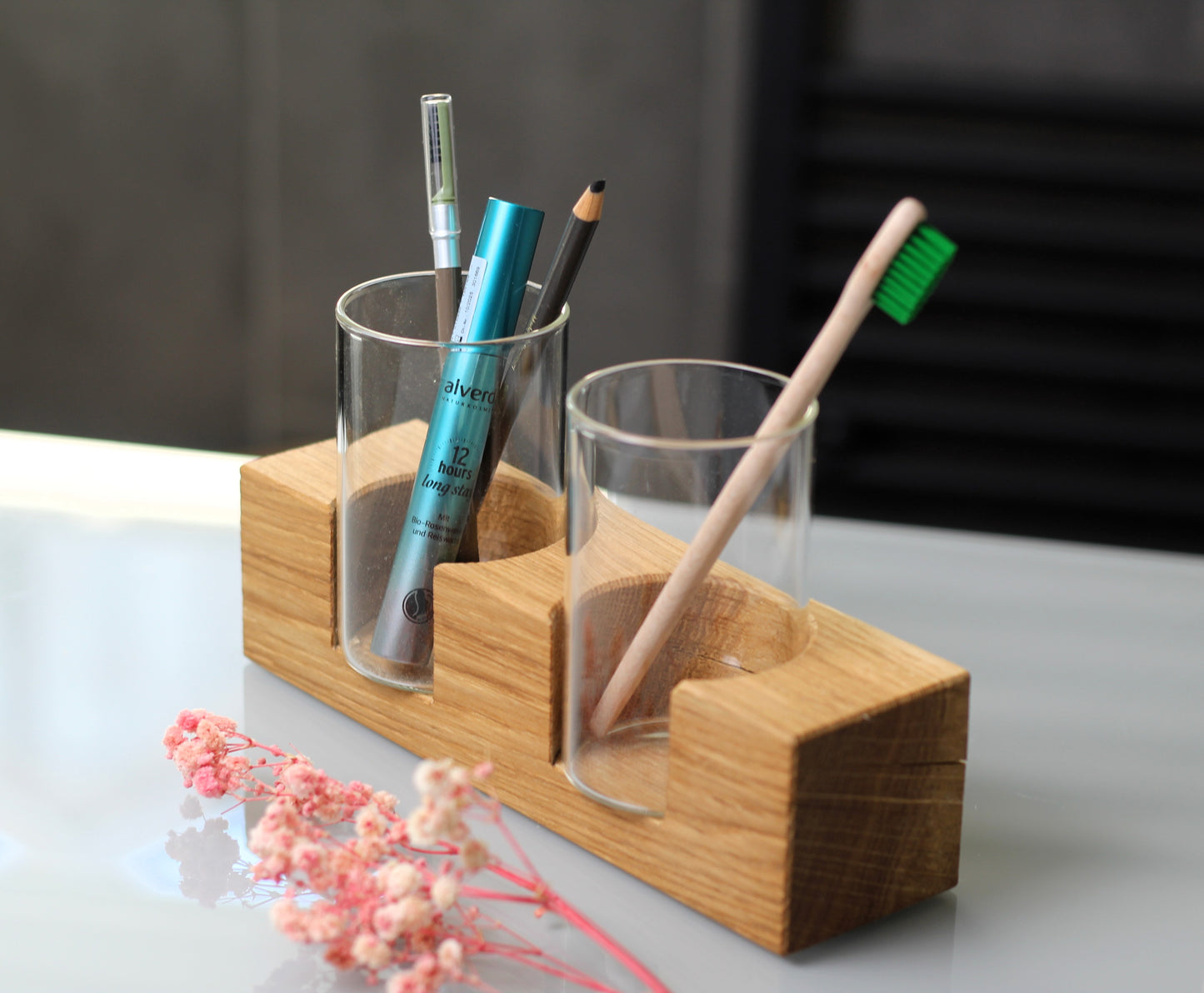 Bad Organizer aus Holz