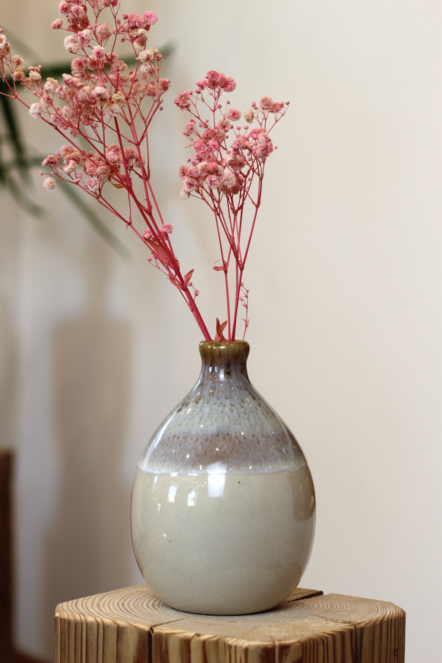 Flaschenvase aus Keramik