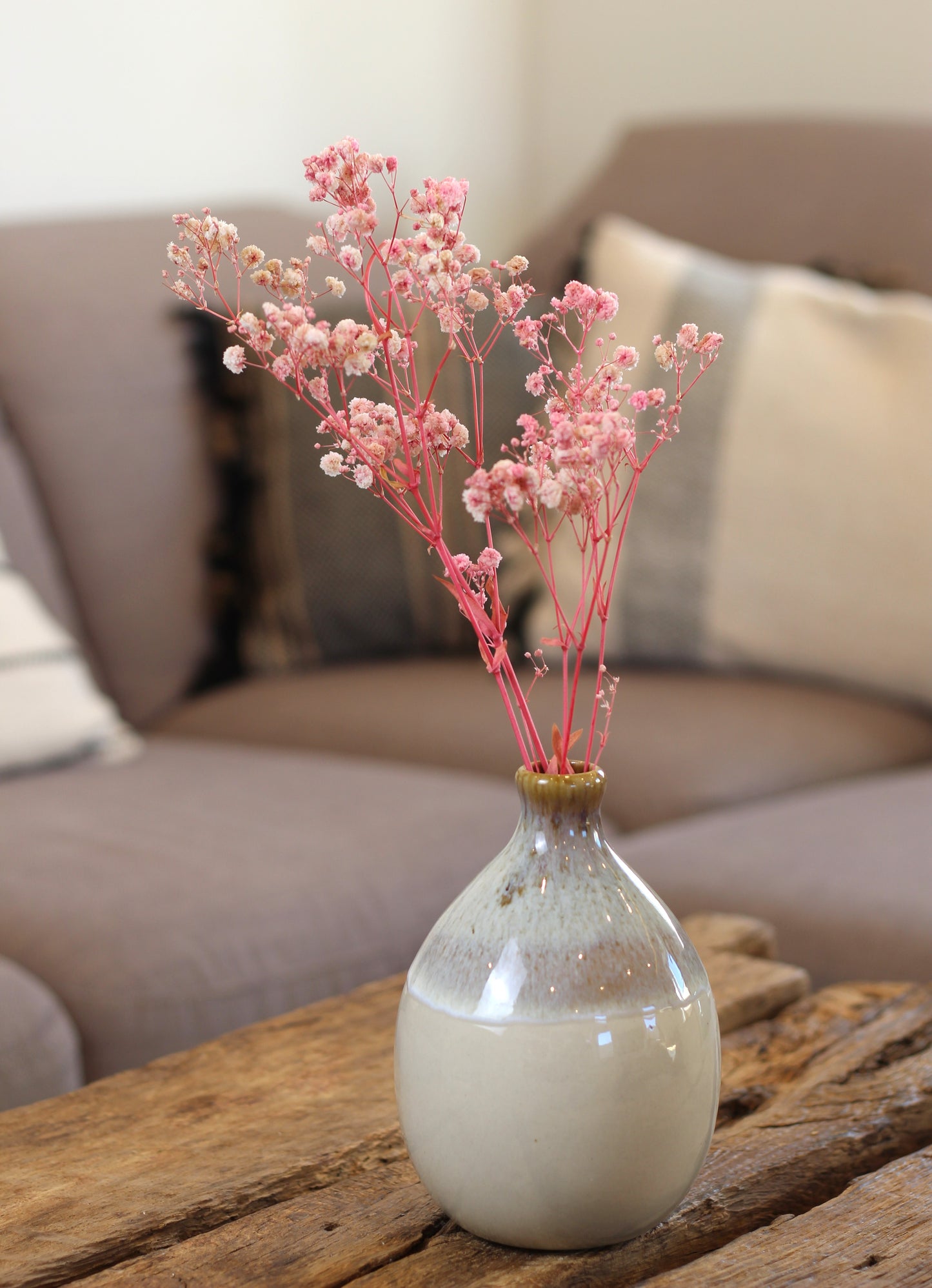 Flaschenvase aus Keramik