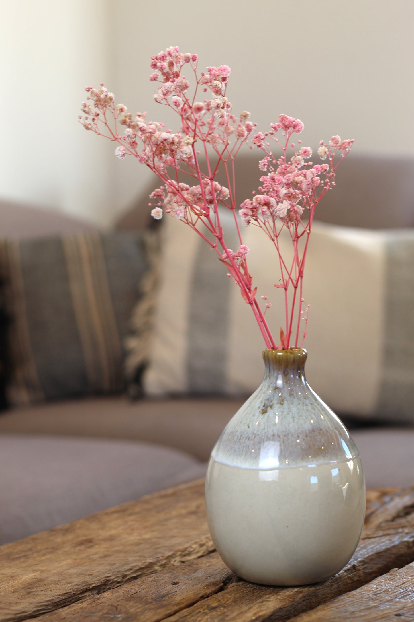 Flaschenvase aus Keramik
