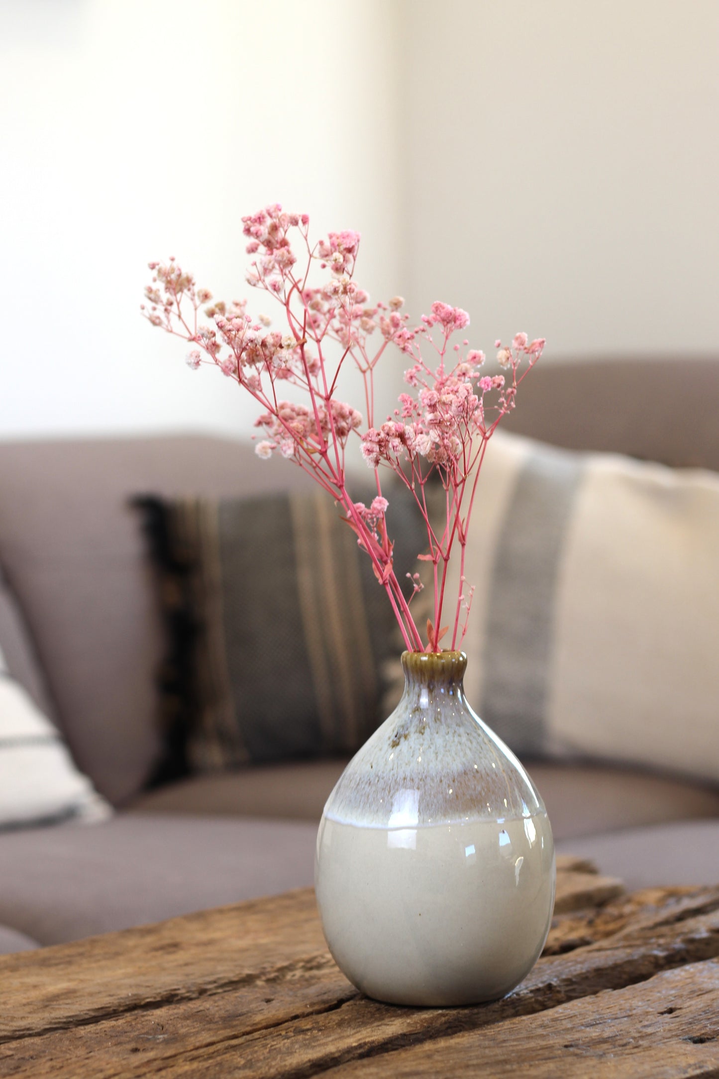 Flaschenvase aus Keramik