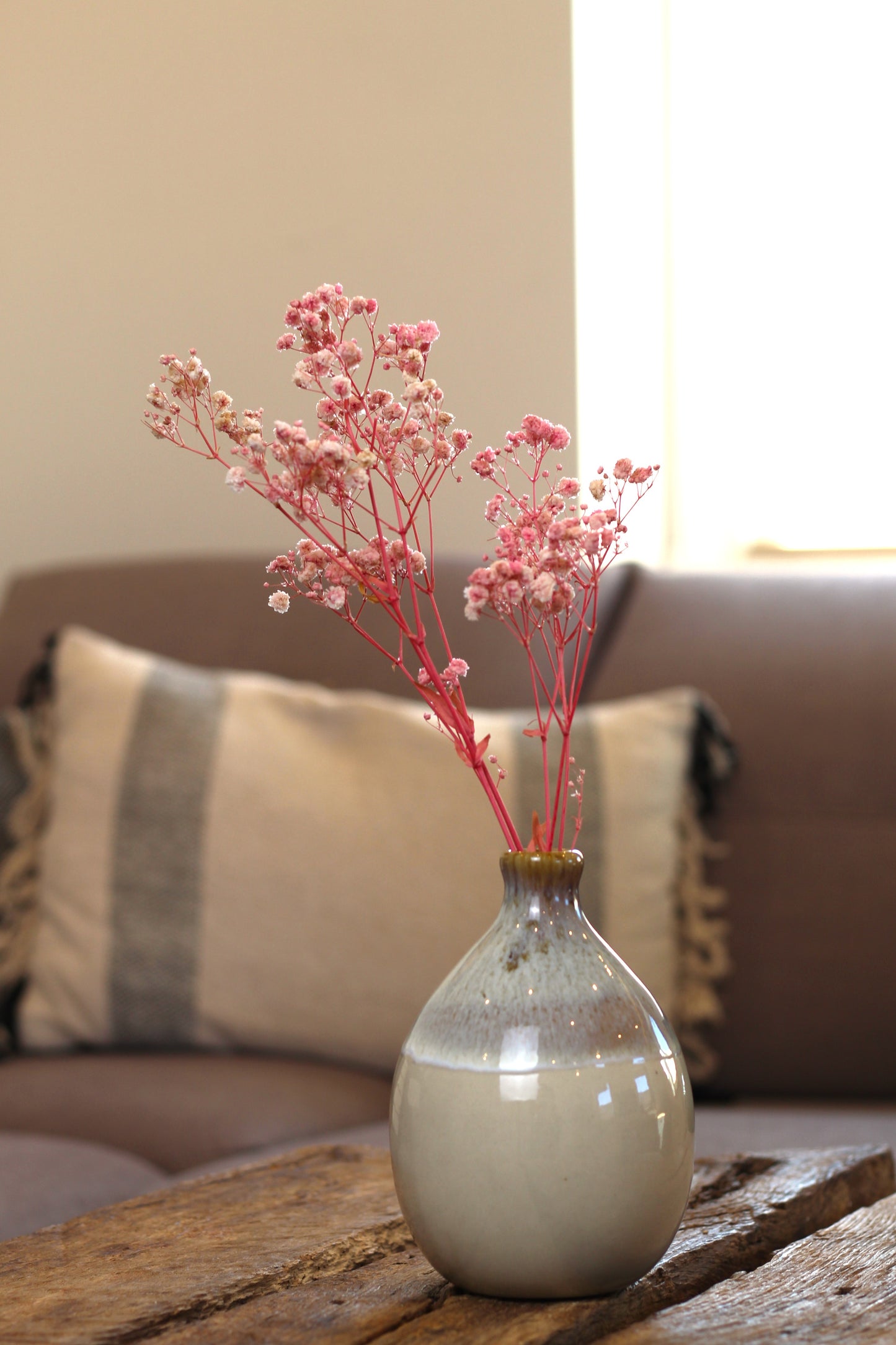 Flaschenvase aus Keramik