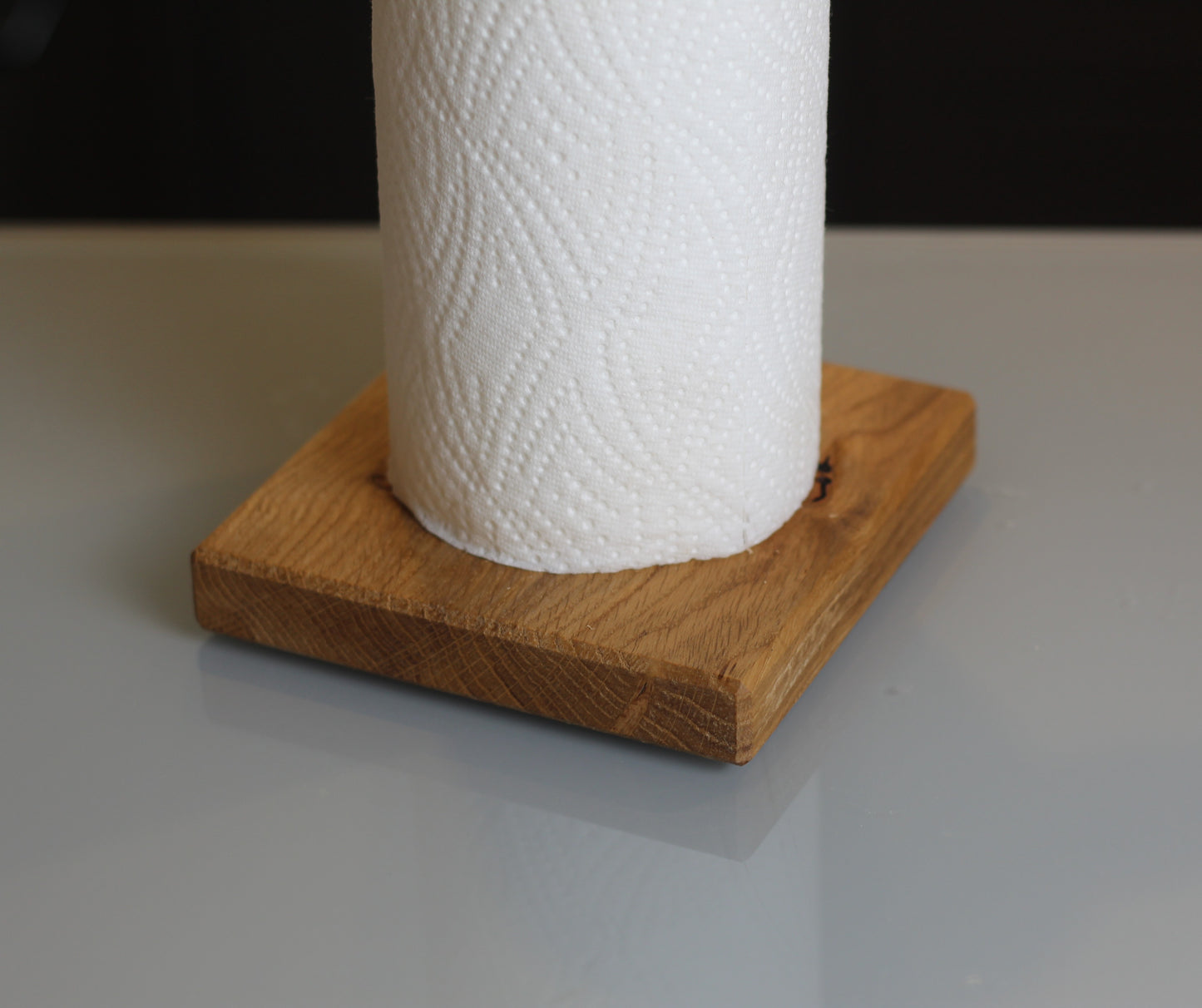 Küchenrollenhalter Holz Eiche