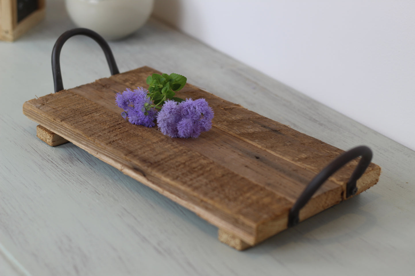 Holz Dekotablett