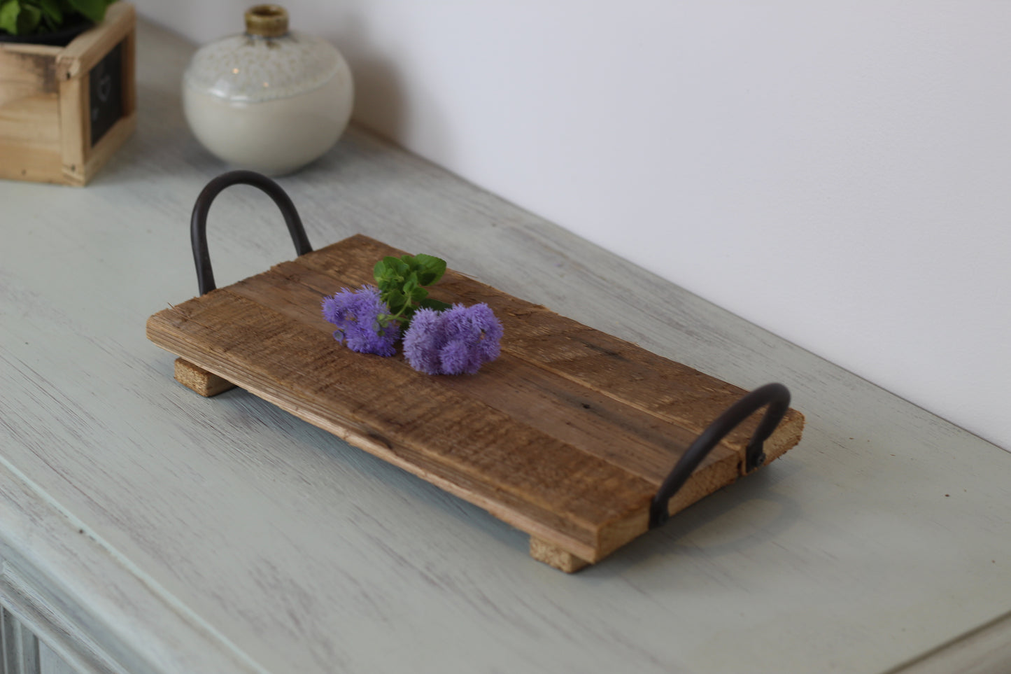 Holz Dekotablett
