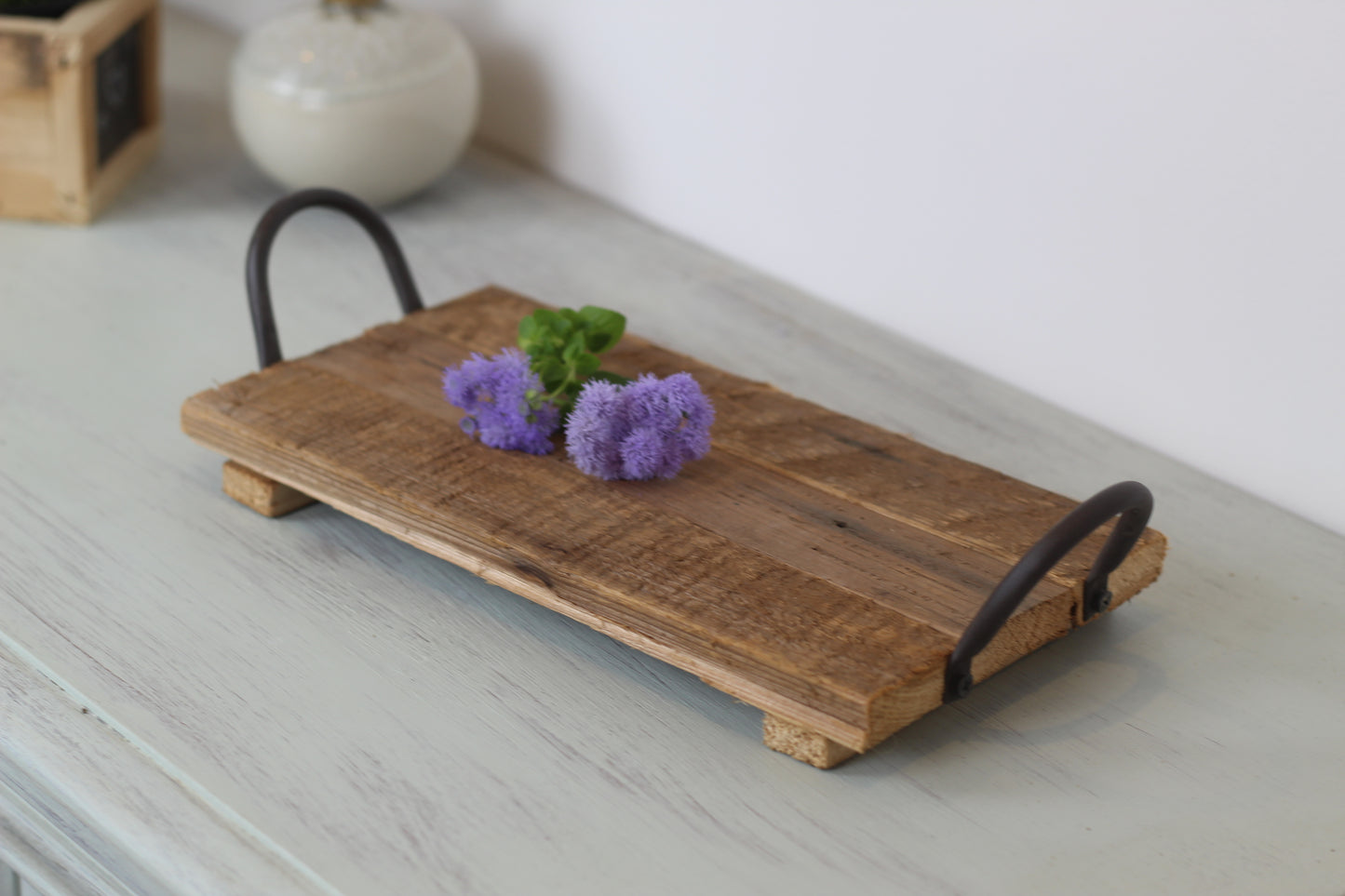 Holz Dekotablett