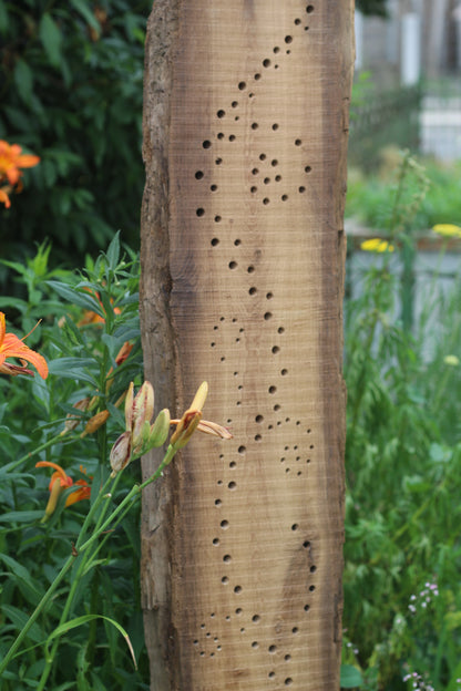 Insektenhotel, Nisthilfe, Gartenkunst