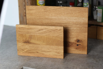Holz Schneidebrett, Brotschneidebrett, Servierbrett, Eiche
