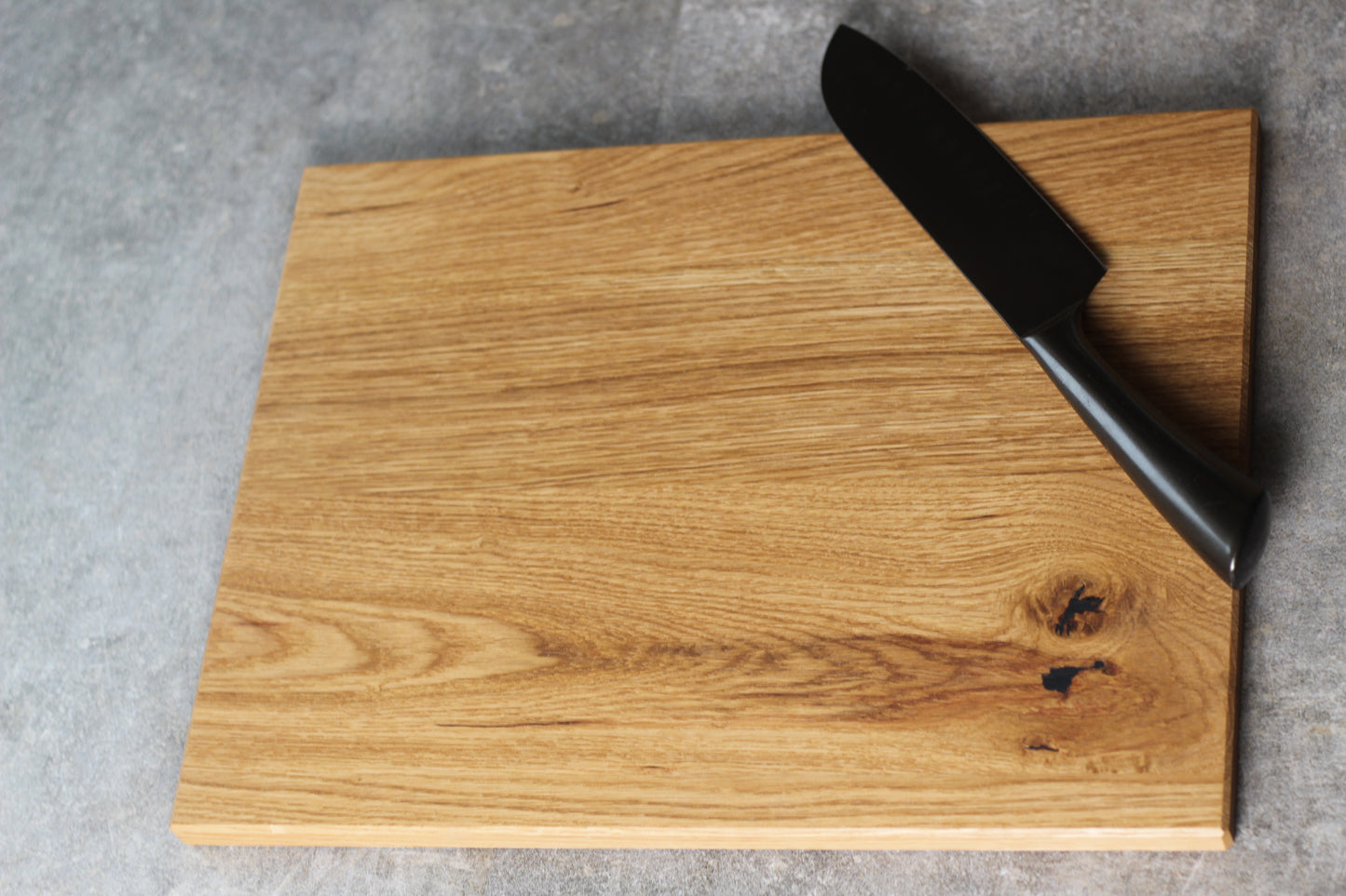 Holz Schneidebrett, Brotschneidebrett, Servierbrett, Eiche