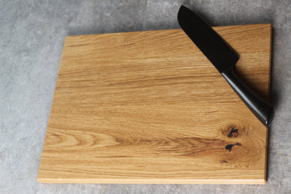Holz Schneidebrett, Brotschneidebrett, Servierbrett, Eiche