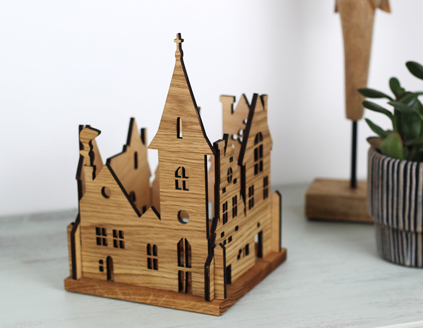 Teelichthalter "Stadt"